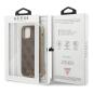Preview: Guess Luxus Schutzhülle Back Case iPhone 12 mini 4G Charms Collection braun