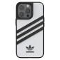 Preview: Adidas OR Moulded 3 Streifen Snap Case Schutzhülle iPhone 14 Pro 6.1" weiss / sw