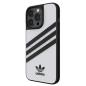 Preview: Adidas OR Moulded 3 Streifen Snap Case Schutzhülle iPhone 14 Pro 6.1" weiss / sw