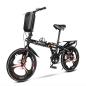 Preview: B-Soul Wasserdichte Fahrrad Elektroroller Lenkertasche 4L YA303 Carbonmuster schwarz