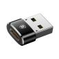 Preview: Baseus Adapter von USB Type-C auf USB Kabel Splitter OTG schwarz
