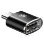 Preview: Baseus Adapter von USB auf USB Type-C Kabel Splitter OTG schwarz