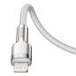 Mobile Preview: Baseus Cafule Metal Ladekabel Datenkabel USB-C/Lightning PD 20W 1m (CATLJK-B02)