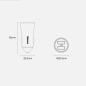 Preview: Baseus Golden Contactor Max Auto Ladegerät Dual Fast Charger U+C 60W mit Licht