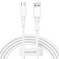 Preview: Baseus USB Type C Ladeabel Datenkabel 3A 1m weiss (CATSW-02)