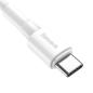 Preview: Baseus USB Type C Ladeabel Datenkabel 3A 1m weiss (CATSW-02)