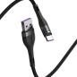 Preview: Baseus Zink Magnet Ladekabel Daten USB Typ-C 480 Mbps 5A QC3.0 AFC 1m schwarz
