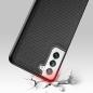 Preview: Dux Ducis Fino Schutzhülle Hülle Nylon überzogen für Samsung Galaxy S22+ Plus schwarz