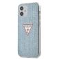 Preview: Guess Back Case Schutzhülle Jeans Collection für iPhone 12 mini Blau