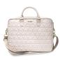 Preview: GUESS Luxus Laptop Bag Tasche Damentasche - Quilted bis 16“ Zoll Pink