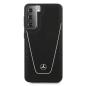 Preview: Mercedes Dynamic Line Luxus Leder Schutzhülle Hardcase Etui S21 + G996 schwarz