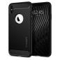 Mobile Preview: SPIGEN RUGGED ARMOR iPHONE X/Xs Schutzhülle Back case schwarz matt