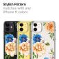 Preview: Spigen Ciel iPhone 11 Blue Floral Back Case Schutzhülle