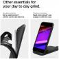 Preview: Spigen Rugged Armor Back Case Schutzhülle für iPhone Se 2020 schwarz