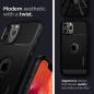 Preview: Spigen Rugged Armor Back Case Schutzhülle für iPhone 12 / 12 Pro schwarz matt