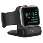 Preview: Spigen S350 Nachttisch Lade Dockingstation für Apple Watch 4/5/6/7/SE schwarz