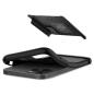 Preview: Spigen Slim Armor Back Case Schutzhülle für iPhone 12 / 12 Pro schwarz matt