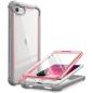 Preview: SUPCASE IBLSN ARES LUXUS PANZER SCHUTZHÜLLE iPhone 7/8/SE2020 Pink Grau