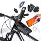 Preview: Tech-Protect V2 Fahrradtasche Rahmentasche 1L für Smartphone bis 6,7“ Schwarz