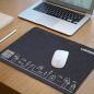 Preview: Ugreen Silikongel Gummi Mousepad 260 x 200 x 2.5 mm (10322) schwarz