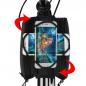 Preview: Wozinsky Fahrradtasche Rahmentasche Handyhalter Smartphone max 6,5 Zoll 1,5L sw