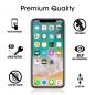 Preview: iPhone XS Max Premium Displayschutz Glas 9H 0.2mm dünn 2.5D