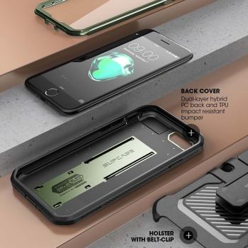 SUPCASE UB PRO Luxus Panzer Schutzhülle für iPhone 7/8/SE 2020 Guldan grün
