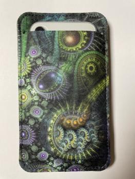 CABANA SLIM UP Filzbeutel Filz Handytasche Green World für Smartphone iPhone