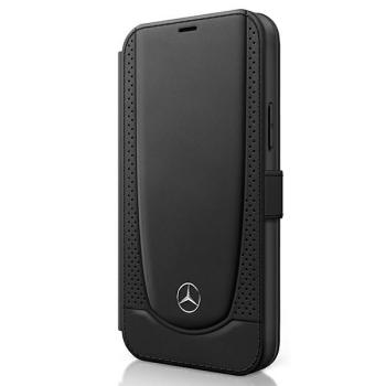 Luxus Mercedes Etui Book Case New Urban Line für iPhone 12/12 Pro schwarz