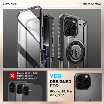 SUPCASE UB Pro MAG Rugged Luxus Panzer Schutzhülle iPhone 16 Pro Max 6,9" Farben