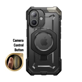 Supcase UB Grip iPhone 16 (6,1") Robuste MagSafe Hülle Handyhülle schwarz