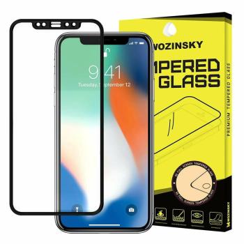 Wozinsky Schutzglas Full Glue Vollbild, Rahmen iPhone 11 Pro Max / iPhone XS Max