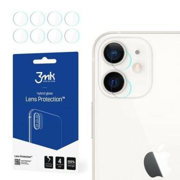 4x 3MK Lens Protect Kamera Objektivschutz 0,2mm 7H für iPhone 12 transparent
