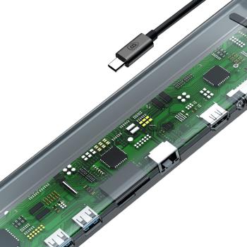 Baseus Laptop 10in1 HUB USB-C PD / VGA / HDMI / RJ45 / USB 3.2 / SD Kartenleser