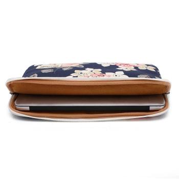 Preview: CANVASLIFE SLEEVE geblümte Laptoptasche Damentasche 15-16" Zoll NAVY ROSE Preview: CANVASLIFE SLEEVE geblümte Laptoptasche Damentasche 15-16" Zoll NAVY ROSE