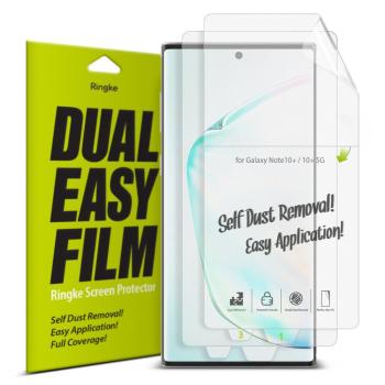 2x Ringke Dual Easy Film Full Cover Displayschutz Folie Samsung Galaxy Note10