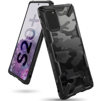 Ringke Fusion X Design Panzer Handyhülle Samsung Galaxy S20+ Plus schwarz Camo