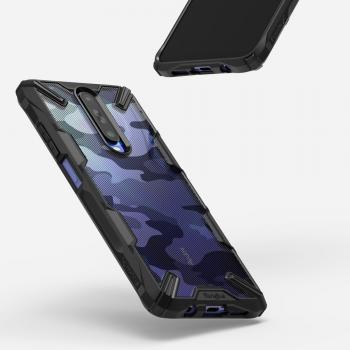Ringke Fusion X Panzer Handyhülle für Xiaomi Redmi K30 schwarz Camo