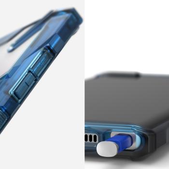Ringke Fusion X Panzer Handyhülle für Samsung Galaxy Note 10 schwarz blau