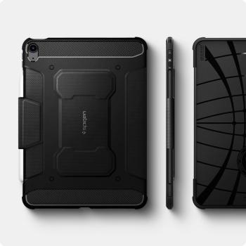 Spigen Rugged Armor ”Pro” Back Case Schutzhülle für iPad Air 4 2020 schwarz