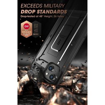 SUPCASE Unicorn Beetle Pro Luxus Panzer Schutzhülle iPhone 13 schwarz