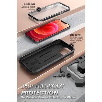 SUPCASE Unicorn Beetle Pro Luxus Panzer Schutzhülle iPhone 13 mini schwarz