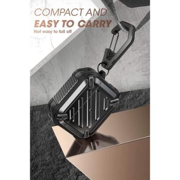 SUPCASE Unicorn Beetle Pro Robuste Luxus Schutzhülle für AirPods 3 schwarz