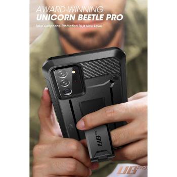 Supcase Unicorn Beetle Pro Panzer Schutzhülle Galaxy Note 20 / Note 20 Ultra schwarz