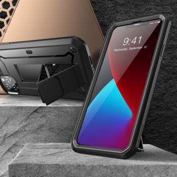 Supcase Unicorn Beetle Pro Panzer Schutzhülle iPhone 12 Pro Max (6,7") schwarz