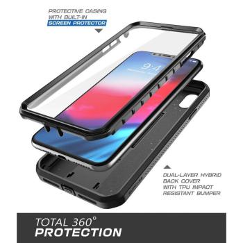 Supcase Unicorn Beetle Pro Back Case Hülle für iPhone XR schwarz