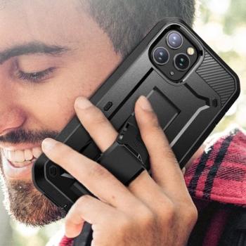 Supcase Unicorn Beetle Pro Panzer Schutzhülle iPhone 12 Pro Max (6,7") schwarz