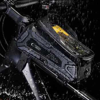 Tech-Protect V2 Fahrradtasche Rahmentasche 1.5L für Smartphone bis 6,7“ Schwarz