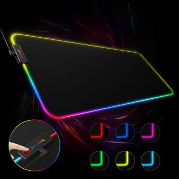 Tronsmart Spire Luninous beleuchtetes Luxus RGB-Gaming-Mauspad (80 x 30 x 0,4)