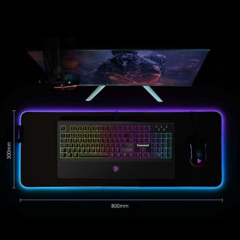 Tronsmart Spire Luninous beleuchtetes Luxus RGB-Gaming-Mauspad (80 x 30 x 0,4)